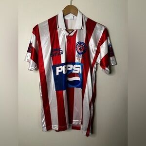 Vintage 1999 2000 Club Deportivo Olimpia Nike Atletica Bootleg Soccer Jersey M